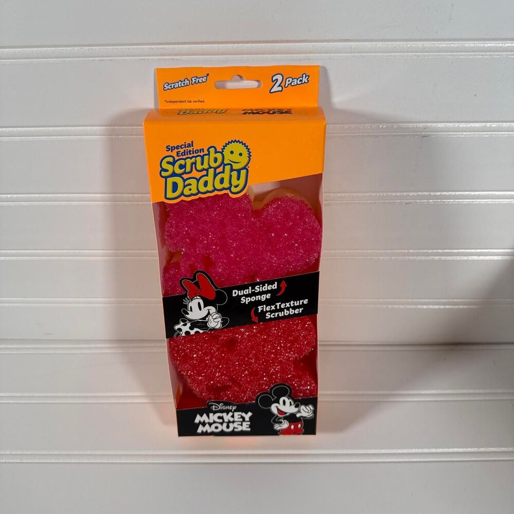 New Scrub Daddy Disney Sponges - 2 Pack